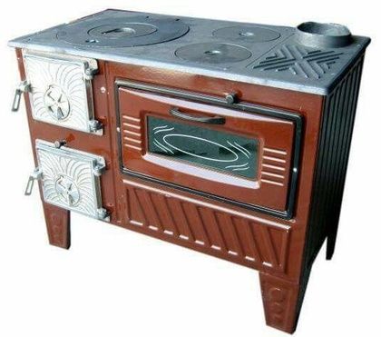 Отопительно-варочная печь МастерПечь ПВ-03 с духовым шкафом, 7.5 кВт в Красноуфимске