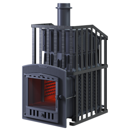 Дровяная печь-каменка Гефест Гром Ураган 30 (П2) в Красноуфимске