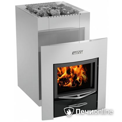 Дровяная банная печь Harvia 22 Duo Steel (Wk220) в Красноуфимске